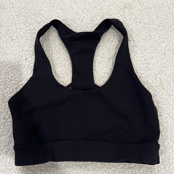Black Zyia sports bra, size M, buttery soft. - Picture 2 of 2